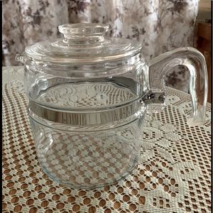 REDUCED‼️Pyrex Glass 6 Cup 7756B Coffee Pot